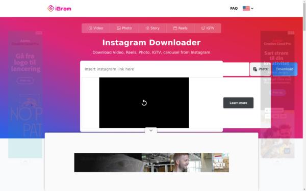 Screenshot of igram.world