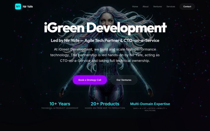 Screenshot of igreen-group.com