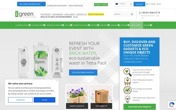 Captură de ecran a igreengadgets.com