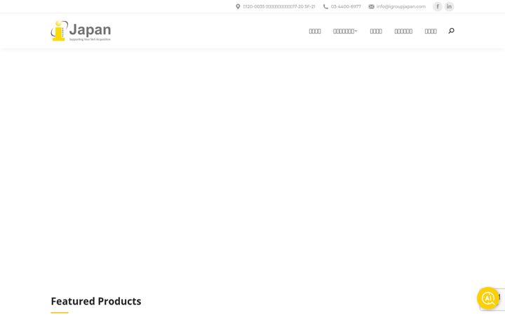 Screenshot of igroupjapan.com