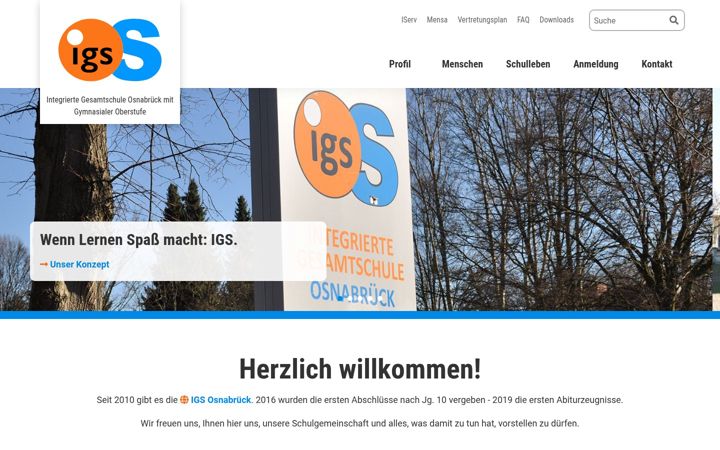 Screenshot of igs-osnabrueck.de