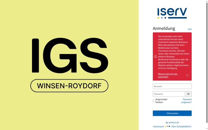 Screenshot of igs-winsen.de