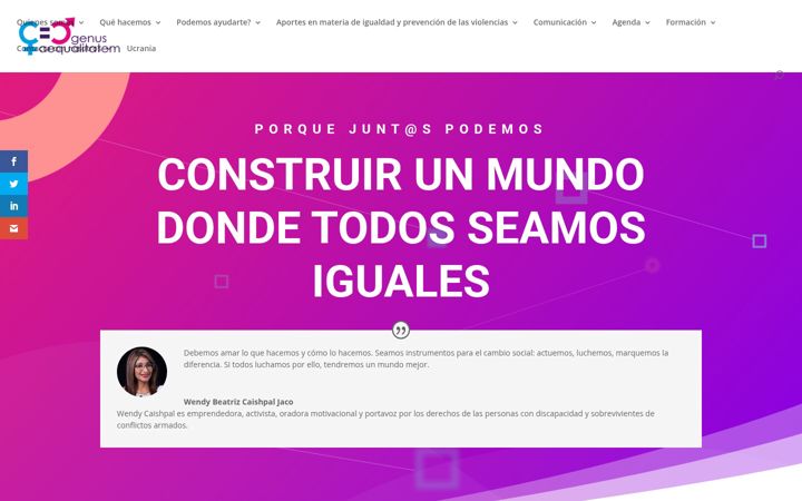 Screenshot of igualdaddegenero.es