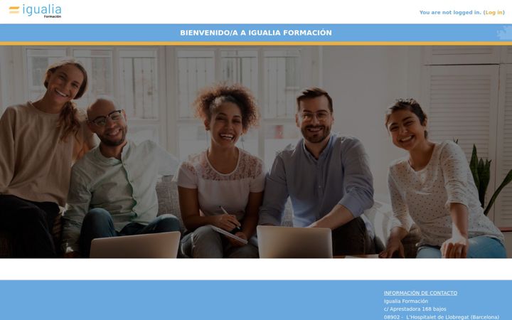 Screenshot of igualiaformacion.org