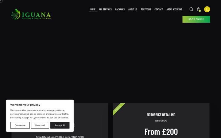 Screenshot of iguanacarcare.com