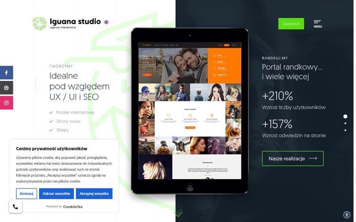 Screenshot of iguanastudio.pl