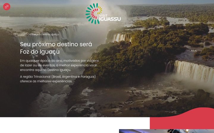 Screenshot of iguassu.com.br