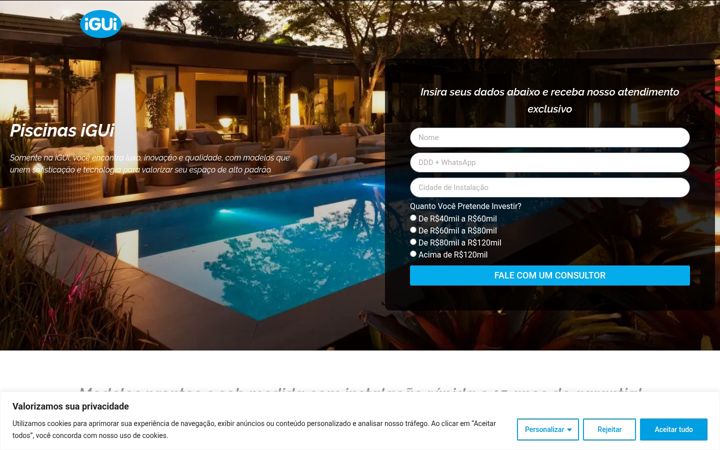 Screenshot of iguipampulhabh.com.br