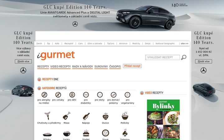 Screenshot of igurmet.cz