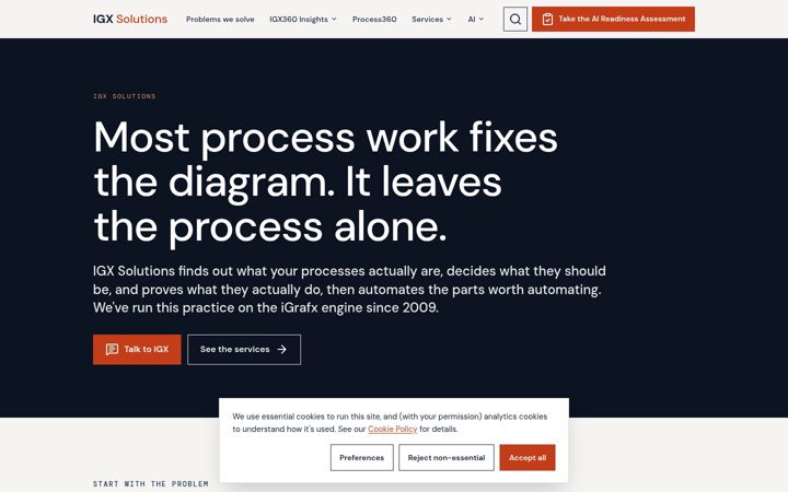 Screenshot of igxsolutions.co.uk