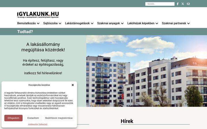 Screenshot of igylakunk.hu