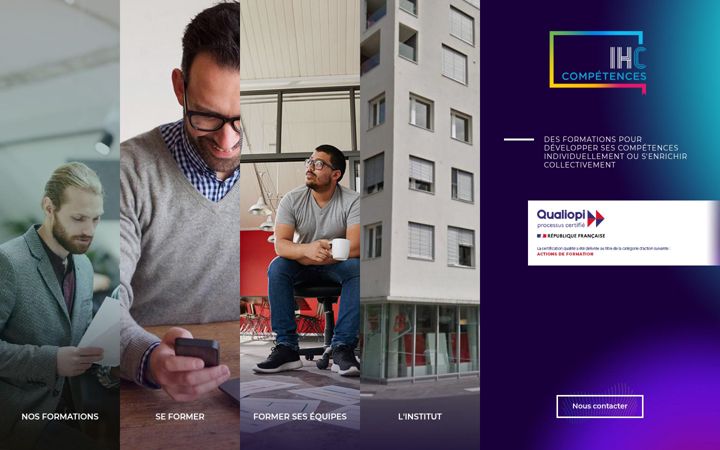 Screenshot of ih-competences.fr