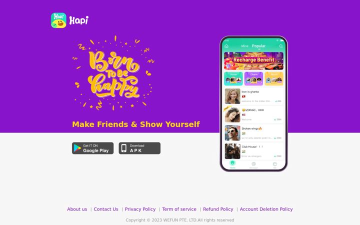 Screenshot di ihapilive.com