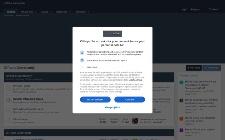 Screenshot of ihav.net