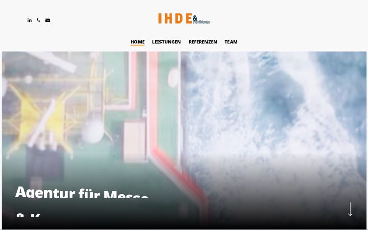 Screenshot of ihdegmbh.de