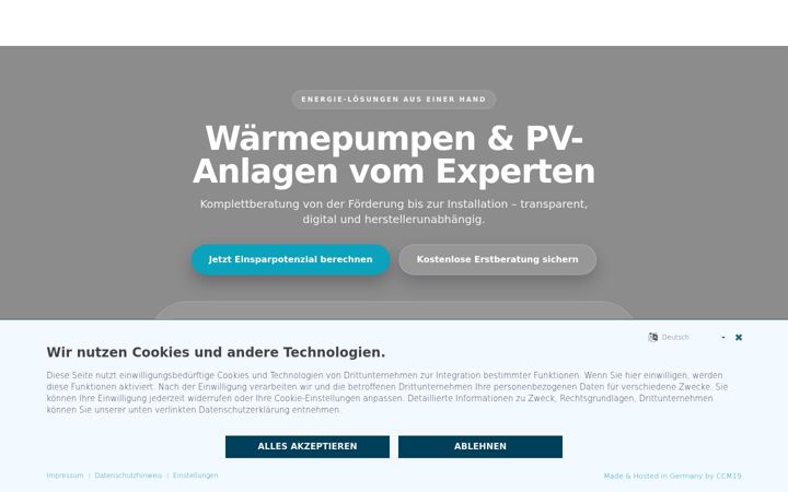 Screenshot of iheat.de