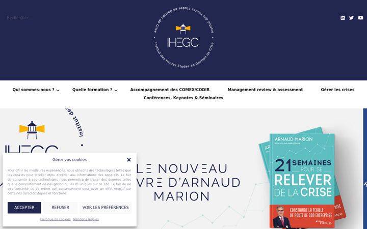 Screenshot of ihegc.com