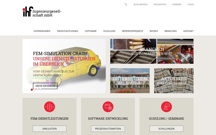 Screenshot of ihf-ffm.de