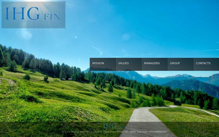 Screenshot of ihgfin.com