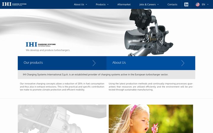 Screenshot of ihi-csi.de