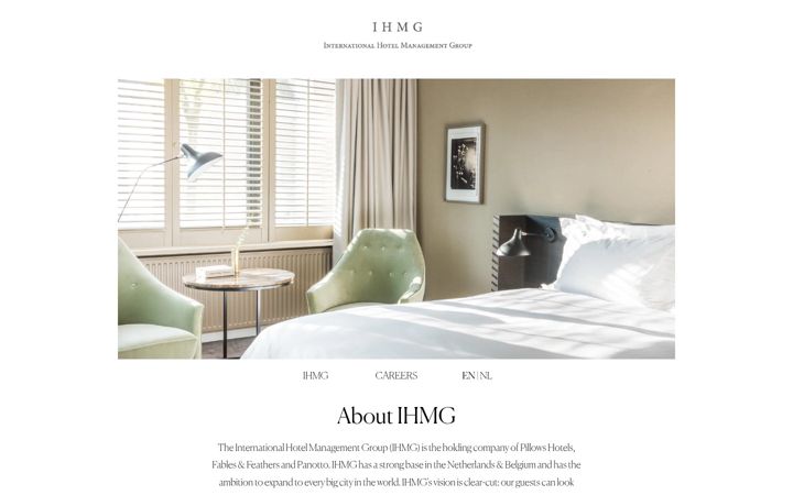 Screenshot of ihmg.eu