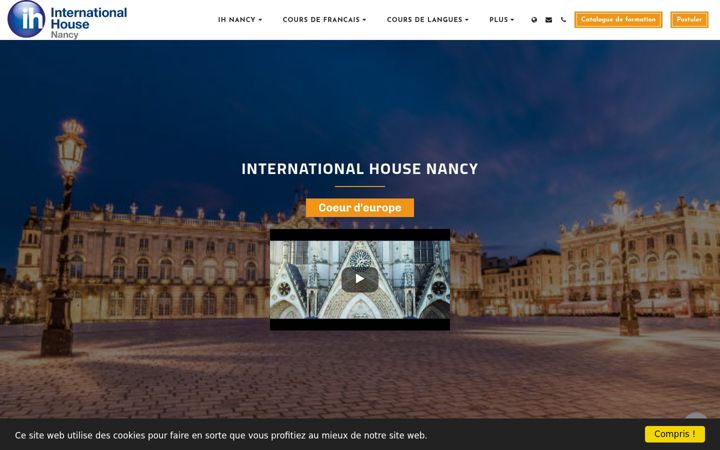 Screenshot of ihnancy.com