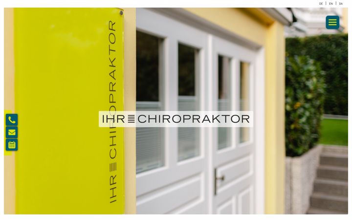 Screenshot of ihr-chiropraktor.de