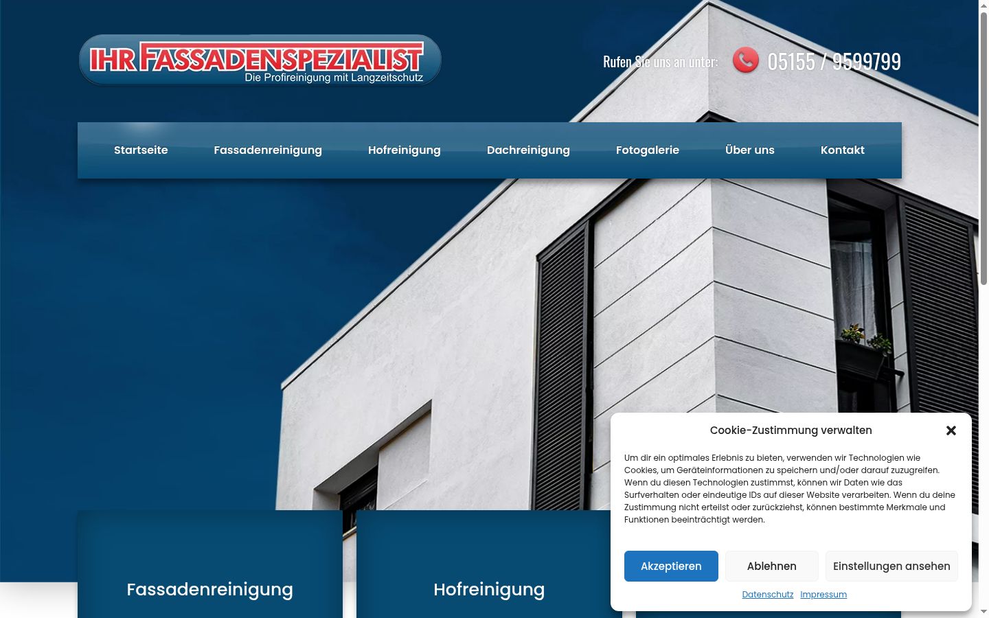 Screenshot tal-banner tal-kunsens muri qabel kwalunkwe interazzjoni
