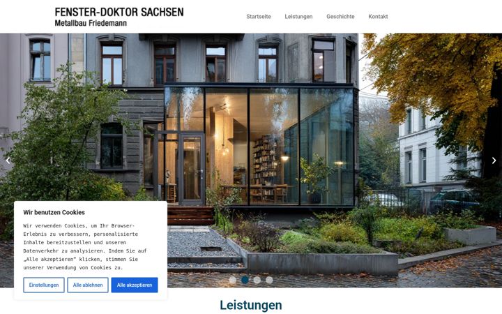 Screenshot of ihr-fensterdoktor-sachsen.de