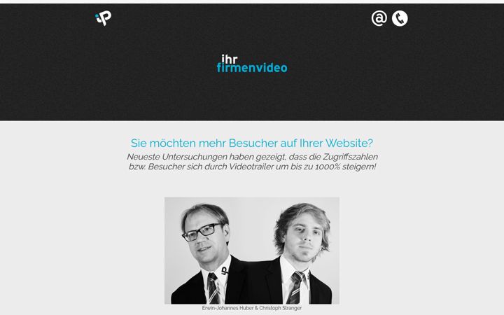 Screenshot of ihr-firmenvideo.com