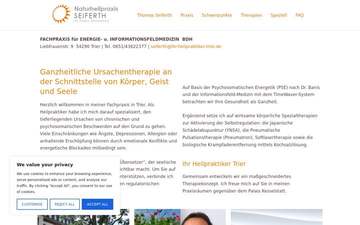 Screenshot of ihr-heilpraktiker-trier.de