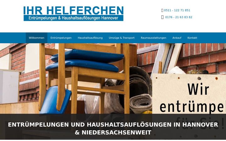 Screenshot of ihr-helferchen.de