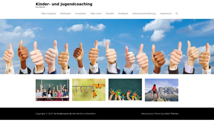 Screenshot of ihr-kindercoach.de