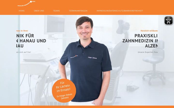 Screenshot of ihr-laecheln.com