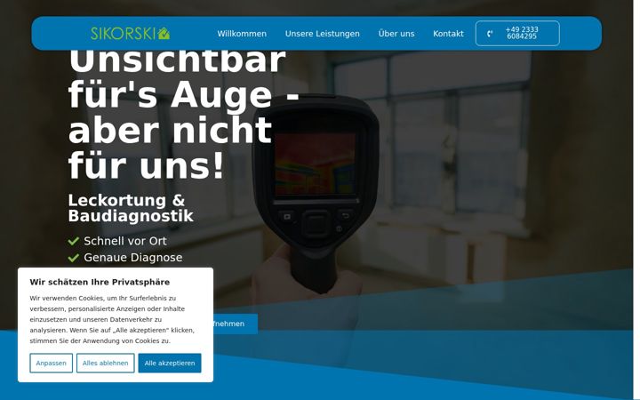 Screenshot of ihr-leckorter.de