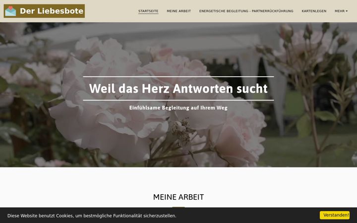 Screenshot of ihr-liebesbote.de