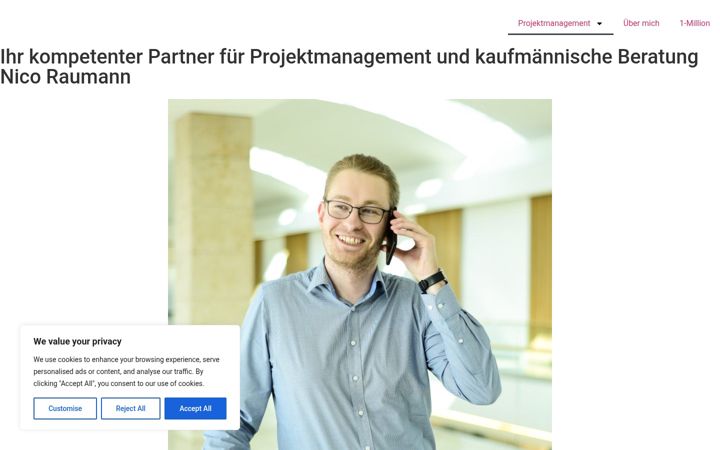 Screenshot of ihr-projektmanager.de