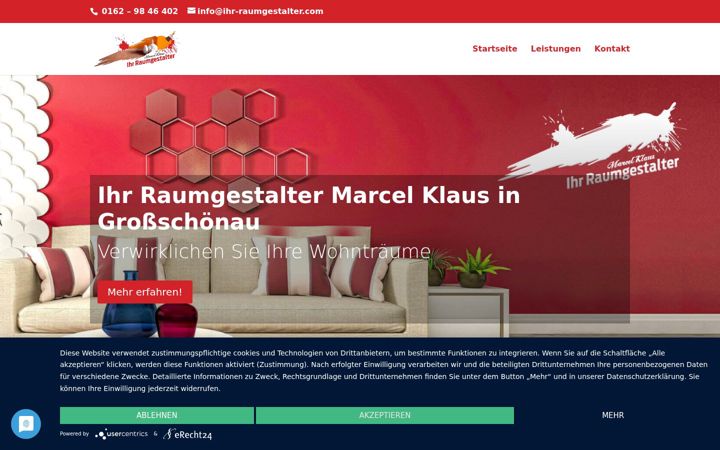 Екранна снимка на ihr-raumgestalter.com