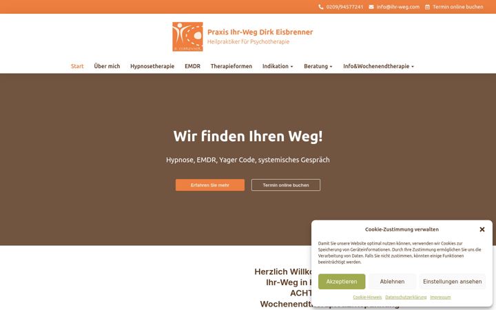 Screenshot of ihr-weg.com