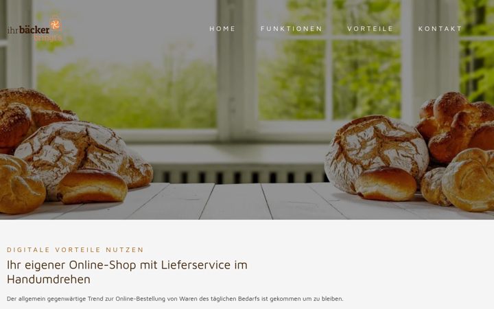 Screenshot of ihrbaecker-bringts.at