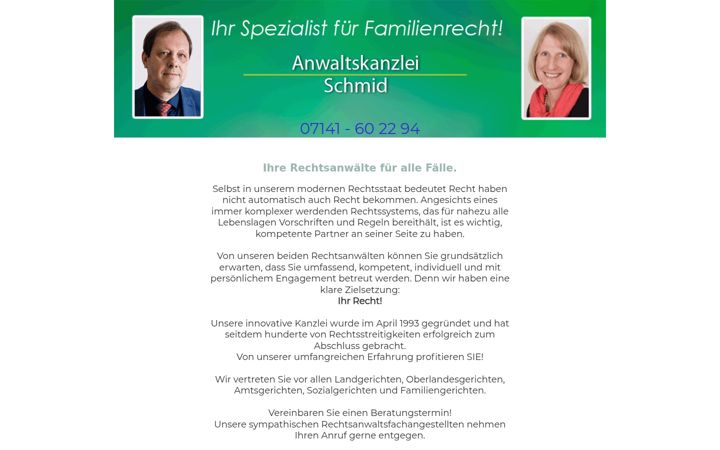Screenshot of ihre-anwaelte.com