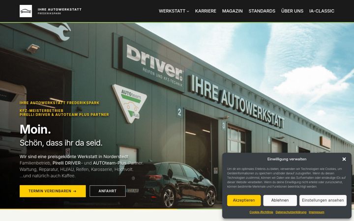 Screenshot of ihre-autowerkstatt.com