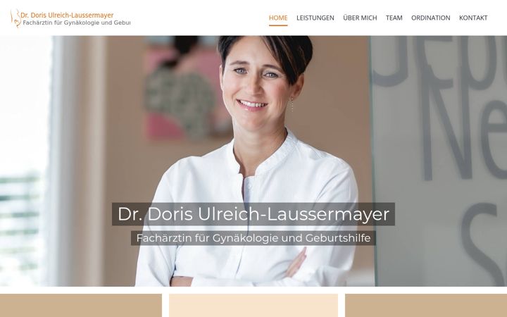 Screenshot of ihre-gynaekologin.at