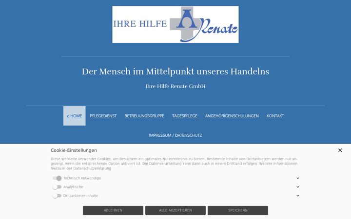 Screenshot of ihre-hilfe-renate.de