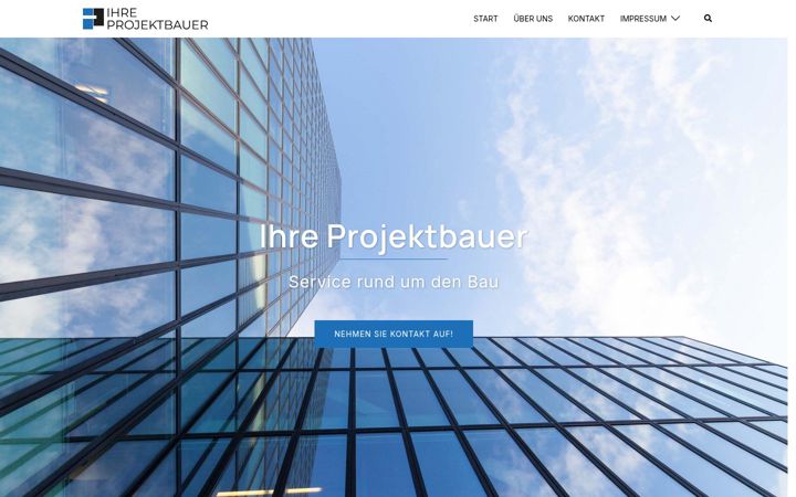 Screenshot of ihre-projektbauer.de