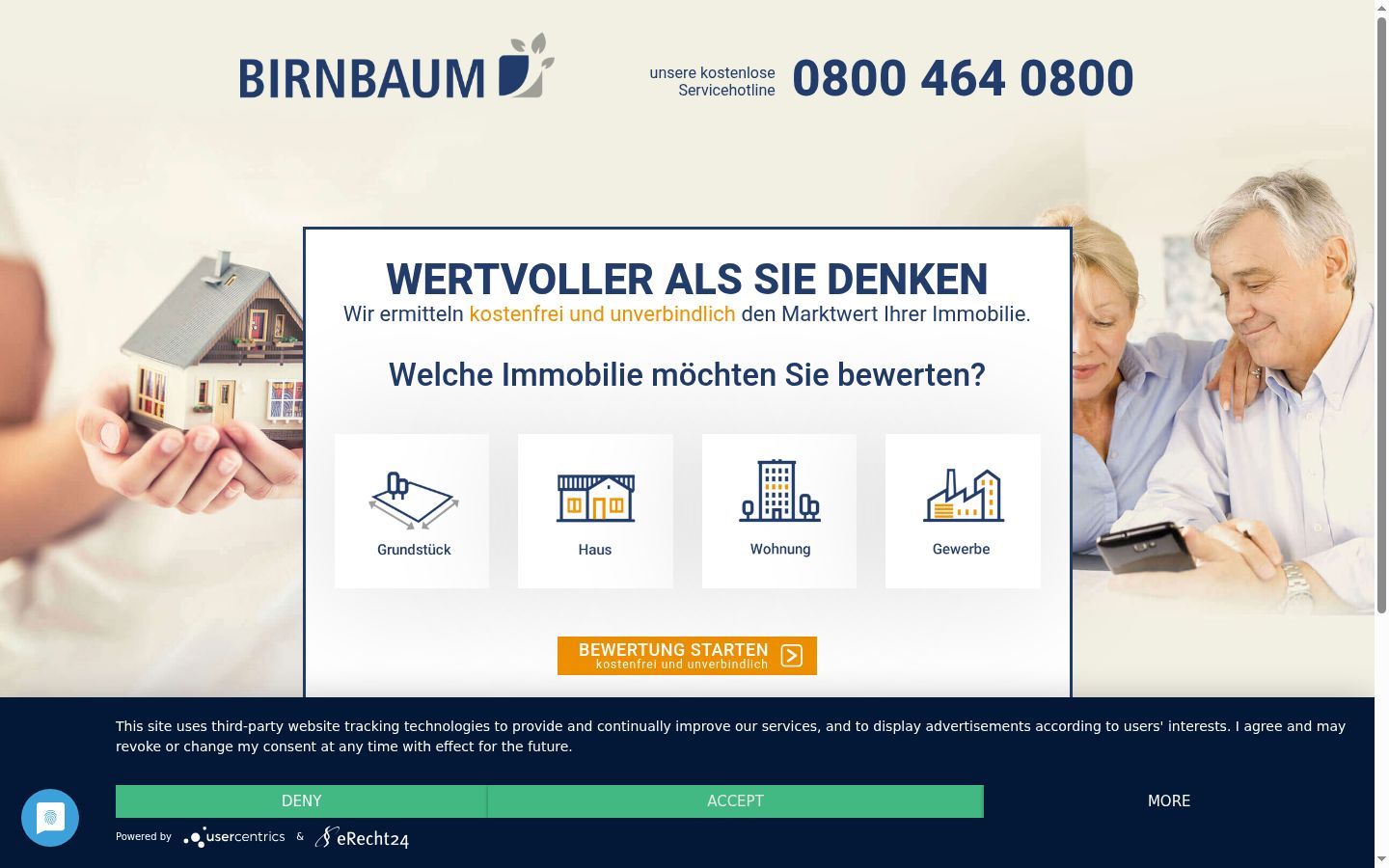 Screenshot van de toestemmingsbanner zoals getoond vóór enige interactie