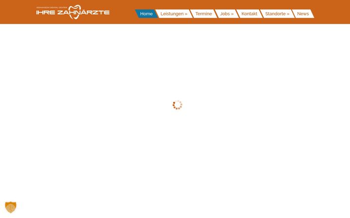 Screenshot of ihrezahnaerzte.com