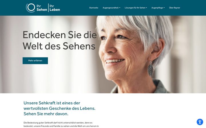 Screenshot of ihrsehenihrleben.com