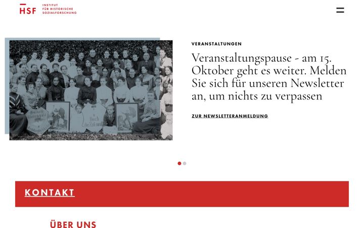 Screenshot of ihsf.at