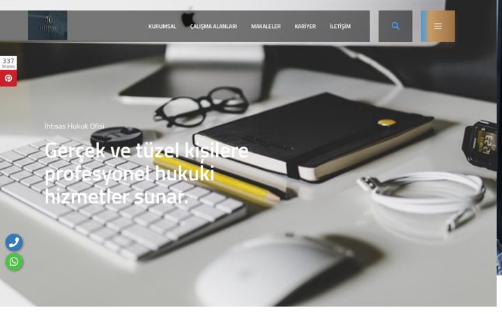 Snímek obrazovky ihtisashukuk.com
